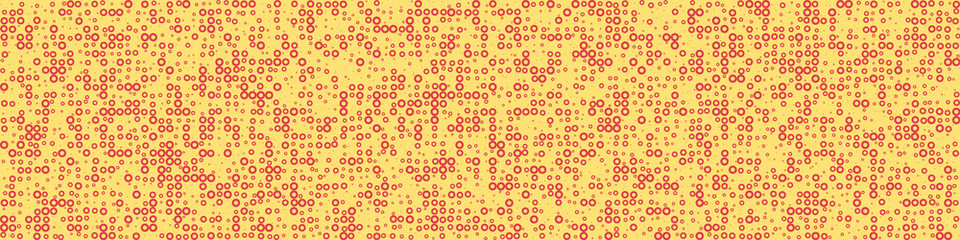 Abstract Color Halftone Dots generative art background illustration