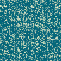 Abstract Color Halftone Dots generative art background illustration