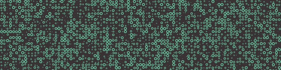 Abstract Color Halftone Dots generative art background illustration