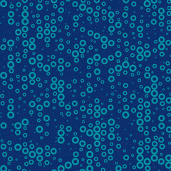 Abstract Color Halftone Dots generative art background illustration