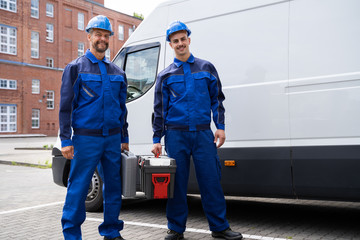 Repairman Electrician Man Or Repair Technicians