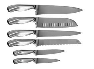 Obraz premium steel kitchen knife