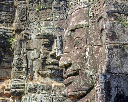 Stone faces - Cambodia