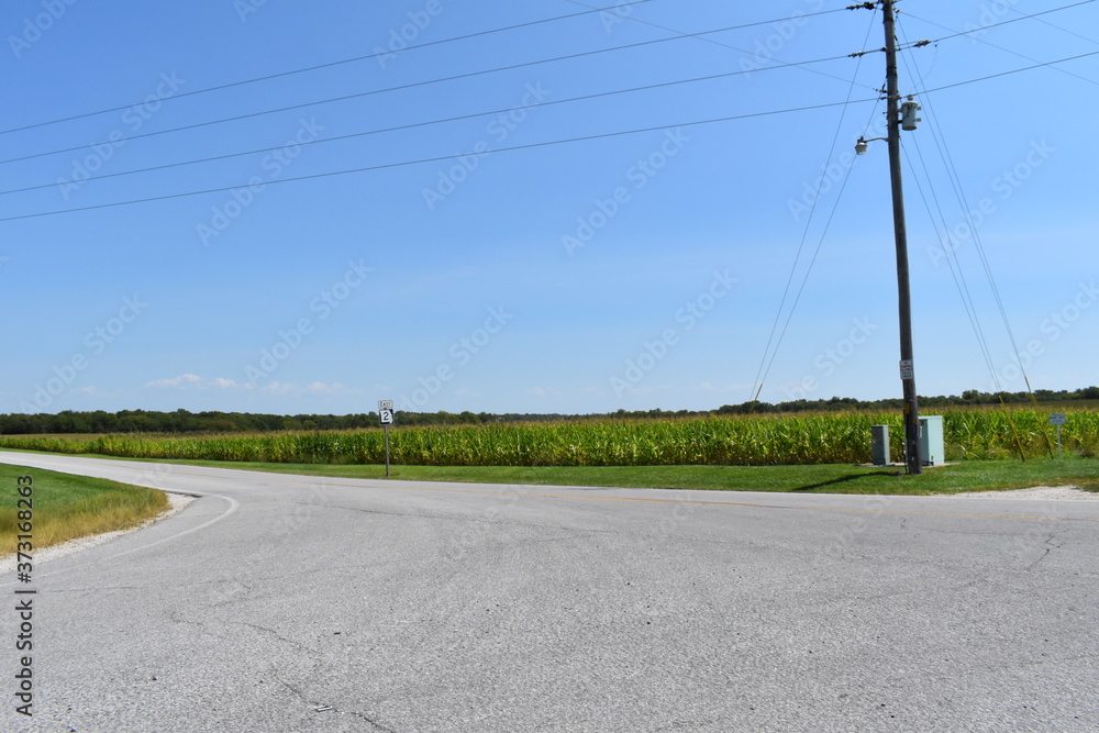 Canvas Prints Rural Highway