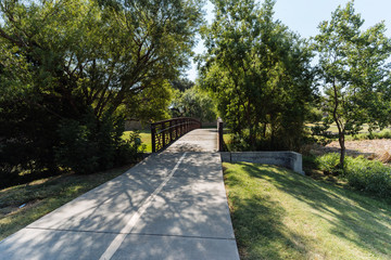 walkway in the park