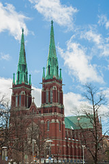 Lutheran Saint John church  (in finnish Johanneksenkirkko), 19th century, Helsinki, Finland