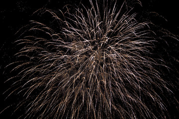 fireworks celebration in summer