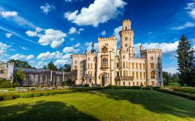 Fototapeta premium Hluboka nad Vltavou Castle in Czech Republic