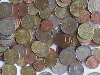Euro coins, European Union