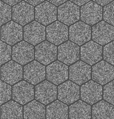 Abstract hexagons background