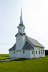 Fototapeta na wymiar Little White Church