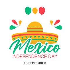 Mexico Independence Day Vector Illustration