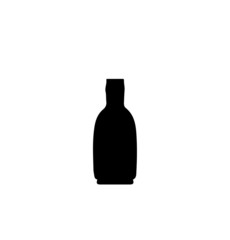 wine bottle vector illustration