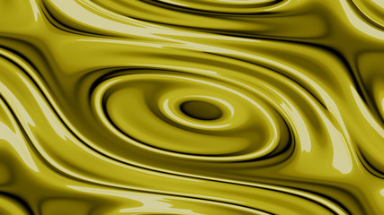 Yellow Paint Swirl