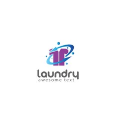 Laundry Logo designs concept vector, Washing Machine logo symbol