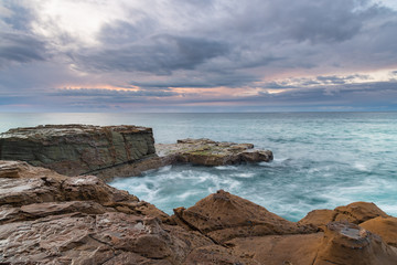 After the Rain Coastal Sunrise Seascape