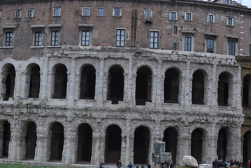 Fototapeta premium Teatro De Marcello, Roma, Italia