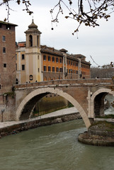 Isla Trastevere Roma Italia