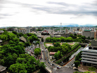【熊本県】熊本市の都市風景(2019年6月3日)