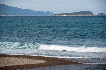 四国　徳島県海部郡海陽町の海部サーフポイント