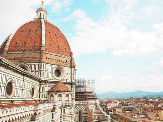 Obraz premium フィレンツェ のドゥオーモ