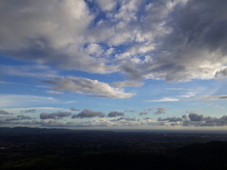 landscape of the mountains, landscape with blue sky, Indian landscape with blue sky. 