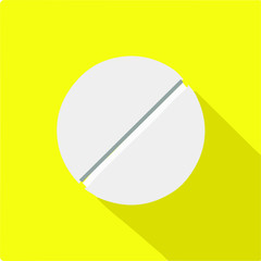 pill icon isolated on background