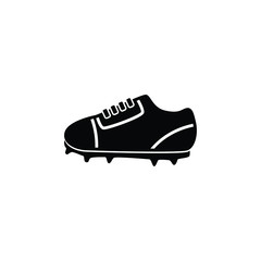 Stud shoe icon isolated vector on white background, sign and symbol 