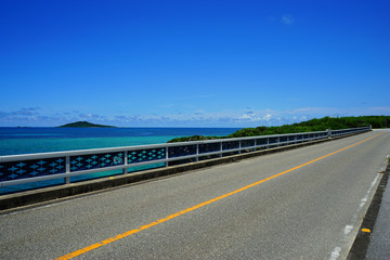 The Blue Sea of Okinawa, Japan