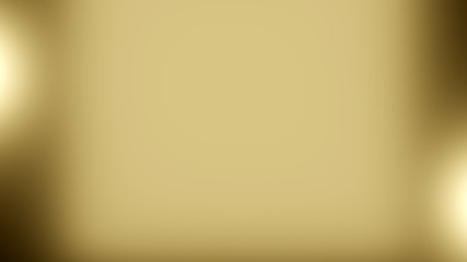 Gradient gold of gold surface (3D Rendering)