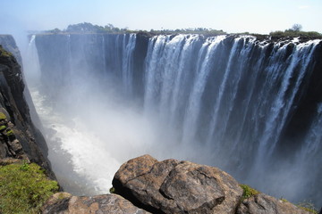 Victoria Falls from Zimbabwe side