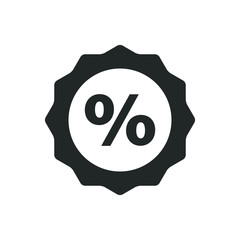 Sale off sticker icon