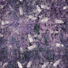 Dark moody purple and green seamless textural repeat pattern. Highly intricate and deeply detailed background swatch. Luxurious rich fashion textile feel.