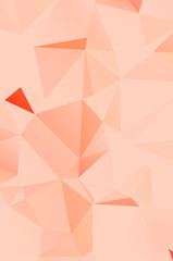 Light orange polygonal illustration