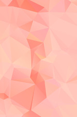 Light orange polygonal illustration
