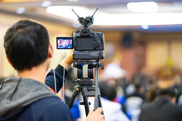 Journalists are doing the news by recording live videos across the country