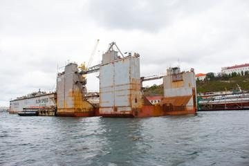 South Bay and Sevastopol Sea Port, Crimea