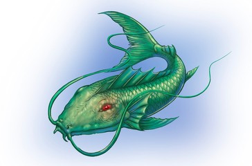 fish in the water