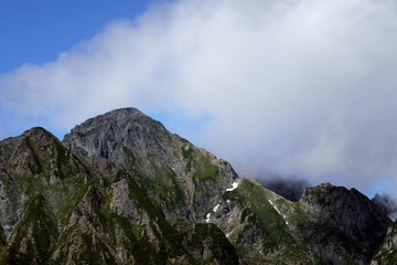 Fototapeta na wymiar 剱岳