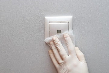 Coronavirus cleaning and disinfection recommentation guidelines: clean and disinfect high-touch household surfaces