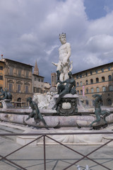 Fototapeta na wymiar Statue in Florenz