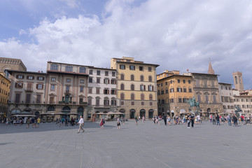 Fototapeta na wymiar Hauptplatz Florenz