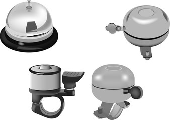 bell accessories for sound warning for means of transport