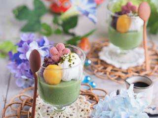 和菓子 抹茶プリン