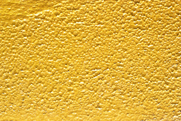 Gold concrete floor texture or background  and copy space