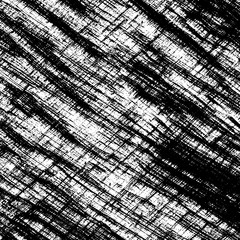 The grunge texture is black and white. Brush strokes