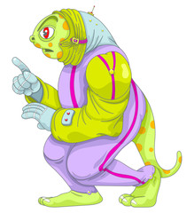 Extraterrestre reptilien