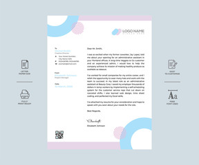 Modern Letterhead Template