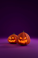 halloween background with space for text