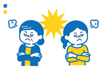 Quarrel between bride and wife